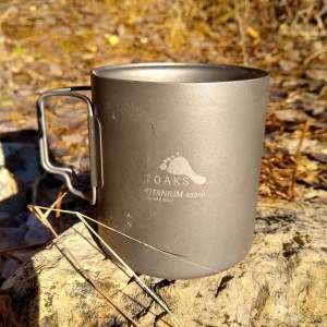 TOAKS Titanium 450ml Double Wall Cup