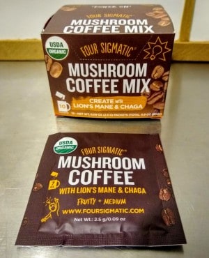 Four Sigmatic Mushroom Coffee with Lion's Mane and Chaga